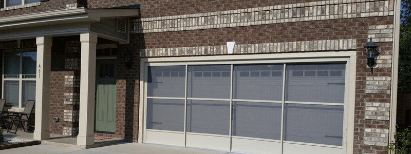 sliding garage door screens